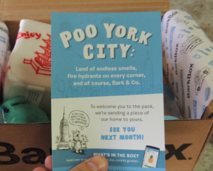 BarkBox Poo York City